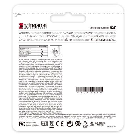 Chiavetta USB 32GB DataTraveler 104 Interfaccia USB 2.0 Colore Nero - Foto 7