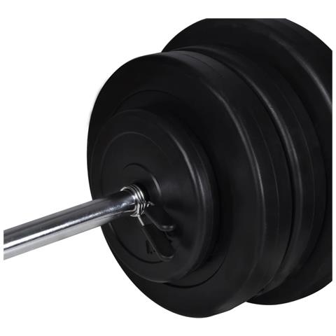 Panca Reclinabile Con Rack Bilanciere E Set Manubri 60,5 Kg - Foto 9