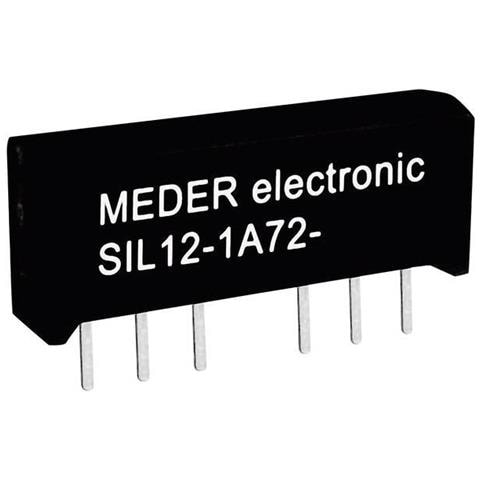 Relè Reed 1 Na 12 V / dc 1 A 15 W Sil-4 Sil12-1a72-71l - Foto 1