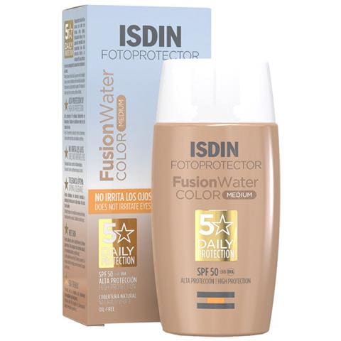 Fotoprotector Fusion Water Color Spf 50+ | Crema Solare Viso Molto Alto Uva / Uvb He-vl Ir-a Base Acquosa, Effetto Mat, Con Un Tocco Di Colore 50+ | 50ml - Foto 2