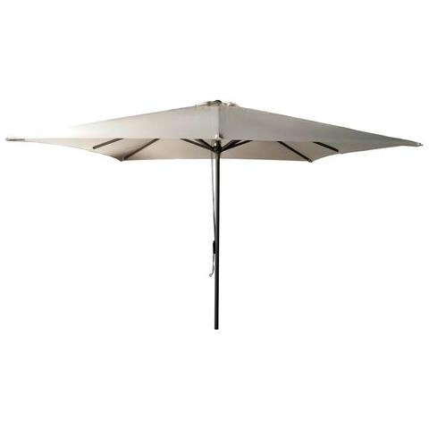 Ombrellone Alluminio 3x3 M Elegant Grigio / ecrù - Foto 1