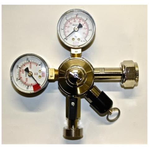 Riduttore Di Pressione, Regolatore Di Pressione - Co2 Per Afg 7bar, 1 Tubo - Foto 1