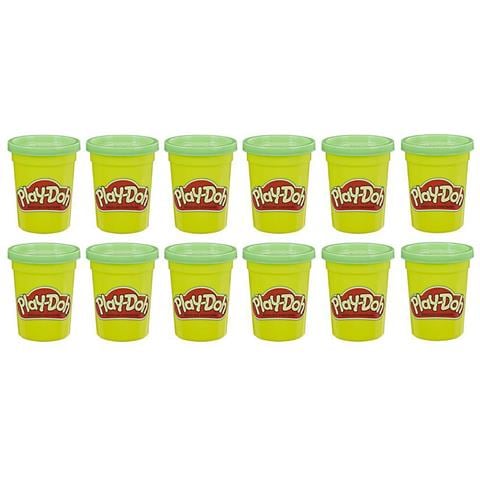 Play-doh - Pasta Per Modellare - 12 Barattoli Da 112g - Verde - Foto 2