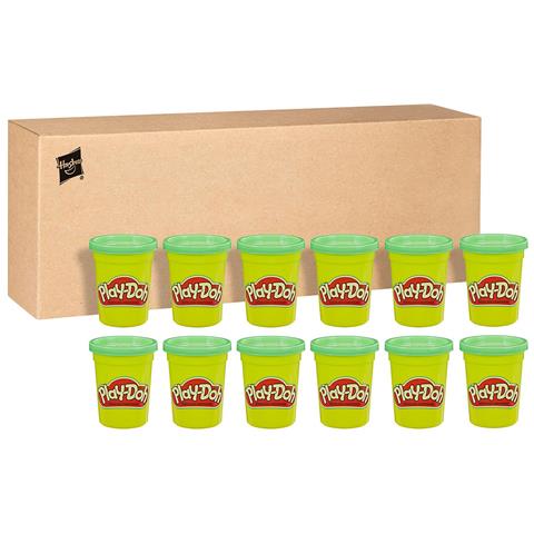 Play-doh - Pasta Per Modellare - 12 Barattoli Da 112g - Verde - Foto 5
