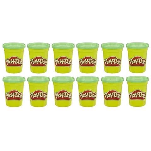 Play-doh - Pasta Per Modellare - 12 Barattoli Da 112g - Verde - Foto 1