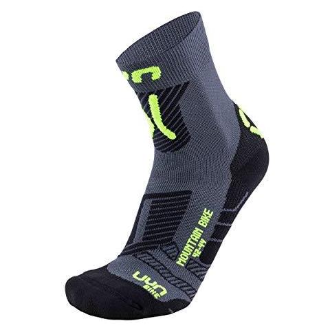 Fluo Antracite Giallo 3538 - Mountain Bike Calzini Uyn Uomo - Foto 1