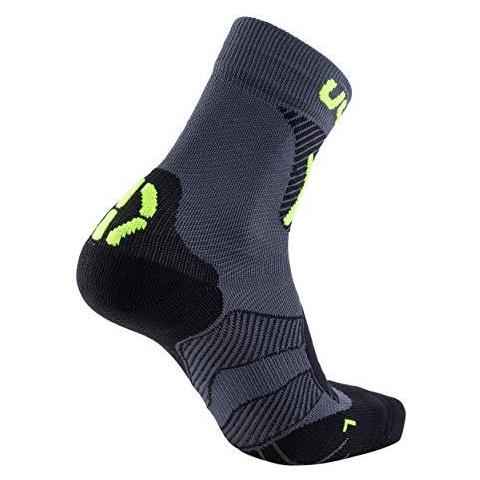 Fluo Antracite Giallo 3538 - Mountain Bike Calzini Uyn Uomo - Foto 2