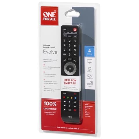 Telecomando URC7145 Wireless Pulsanti Colore Nero  - Foto 3