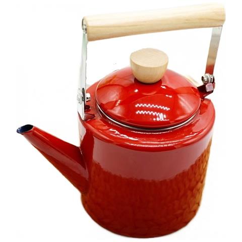 KHFD Bollitore Smaltato Teiera In Stile Giapponese 2 Litri Per Alogeno La Maggior Parte Dei Piano Cottura Kungfu Tea Pots | Acqua