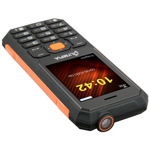 Active Outdoor 6,1 cm (2.4") 112 g Nero, Arancione Telefono di livello base - Foto 2