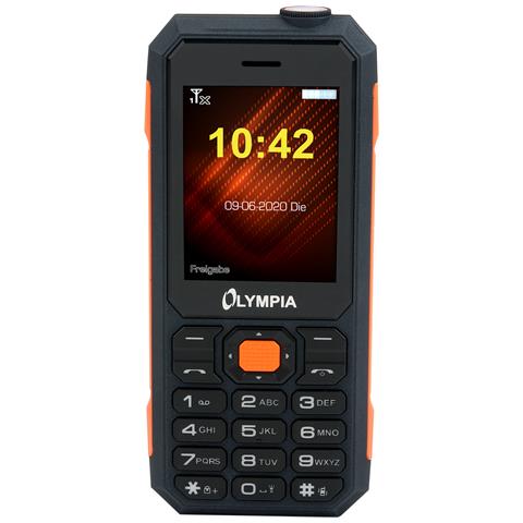 Active Outdoor 6,1 cm (2.4") 112 g Nero, Arancione Telefono di livello base - Foto 1