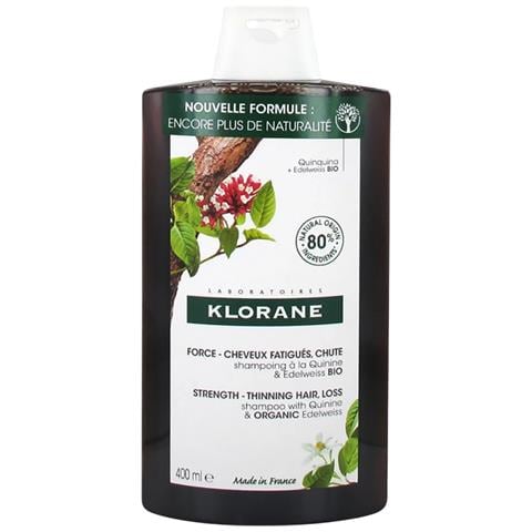 ,, Quinine & Edelweiss, Shampoo Trattamento Capelli, Rafforzamento, Per Capelli Diradati, 400 Ml - Foto 3