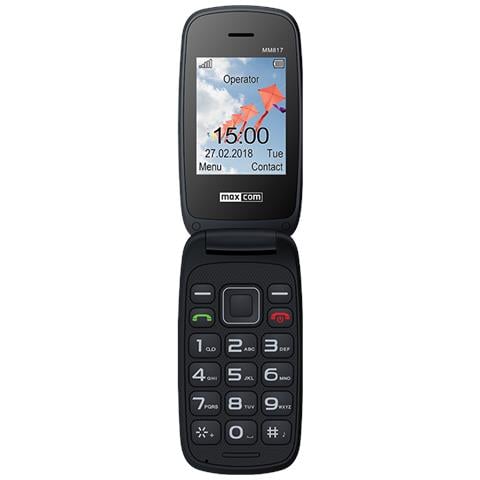 Telefono per anziani MM817 Display 2.4" 78g Colore: Nero - Foto 1