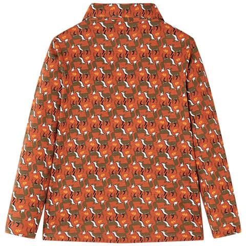 Camicia Per Bambini Ruggine Chiaro 92 - Foto 2