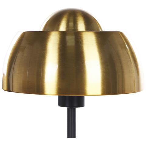 Lampada Da Tavolo Senette Metallo Nero /oro - Foto 2