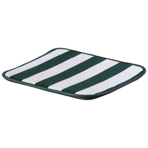 Cuscino Sedia Action Tortora Imbottito 38x38xh2 Cm Casa Giardino - White /green - Foto 1