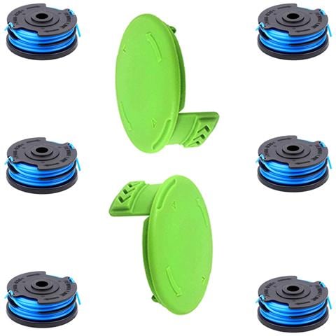 Set Di Filo Di Bobina Di Ricambio E Set Di Coperture Per Decespugliatore Greenworks 6 Bobine - Foto 1