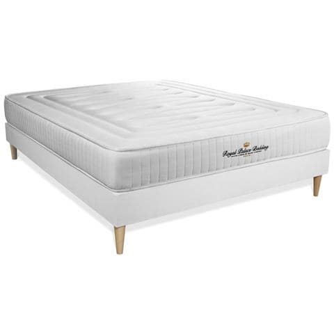 Kit Rete E Materasso Lancaster 140x200cm - Spessore : 22cm - Molle Insacchettate E Memory Foam - Rigido, 3 Zone Di Comfort - Foto 2