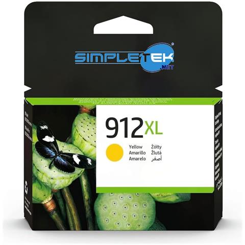 Cartuccia 912xl Giallo 3yl83ae Compatibile Hp Officejet 8012 8014 8015 Pro 8022 8024 - Foto 1