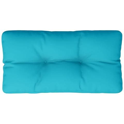Cuscino Per Pallet Turchese 80x40x12 Cm In Tessuto - Foto 2