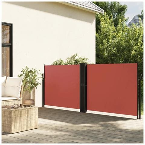 Tenda Da Sole Laterale Retrattile Terracotta 140x1200 Cm - Foto 1