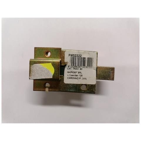 - Catenaccio Traverso Con Contropiastra In Acc. Tropicalizzato 80x40mm - Foto 3