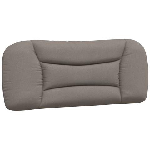 Lusso Casadino -  Cuscino Testiera Hvar Tortora 100 Cm In Tessuto - Foto 1