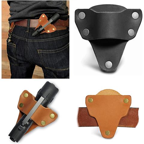 Custodia Tattica Per Torcia Da Cintura, Marsupio Edc Black - Foto 2