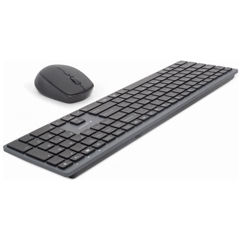 KBS-ECLIPSE-M500 tastiera Mouse incluso RF Wireless QWERTY Inglese US Nero - Foto 9