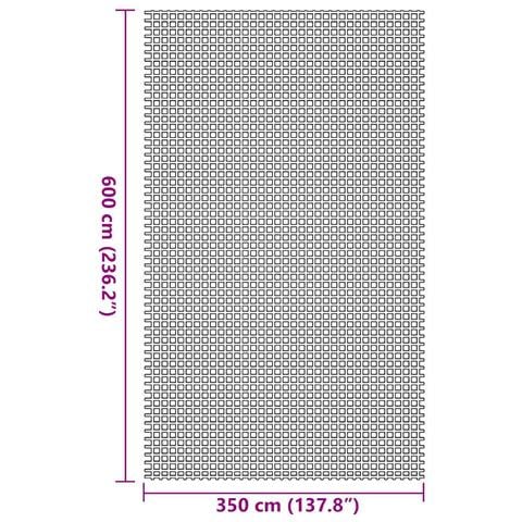 Tenda Tappeto Antracite 3,5x6 m - Foto 7