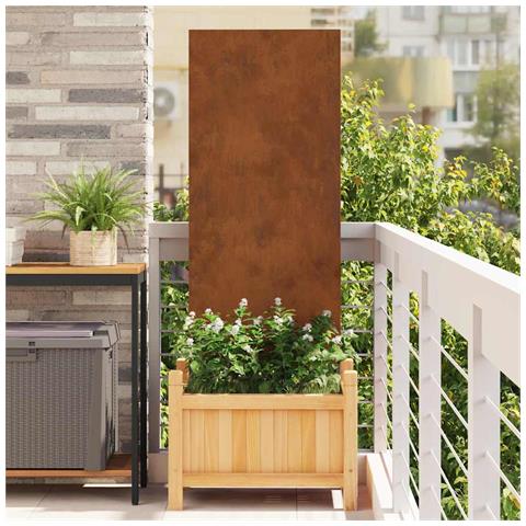Pannello Decorativo da Giardino Altro Ruggine 50 x 140 cm - Foto 2