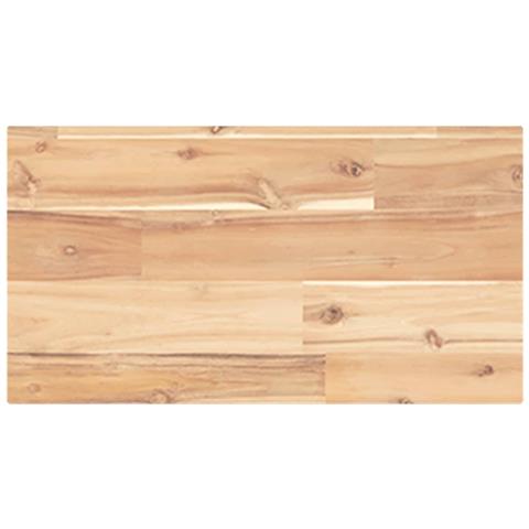 Piano per Tavolo 60x20x2cm Rettangolare Legno Massello Acacia - Foto 1