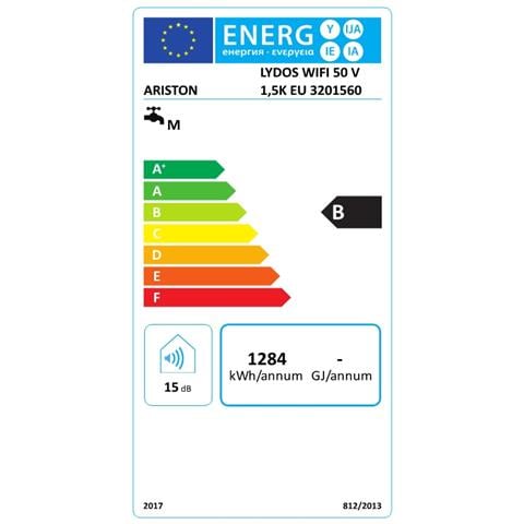Scaldabagno Elettrico Ad Accumulo Lydos Wi-Fi 50 V 1,5K Eu - Foto 6
