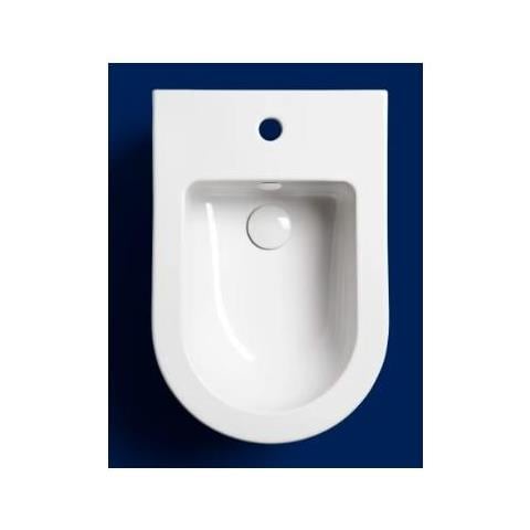 Bidet Sospeso   Serie Futura Y9b8 Monoforo - Bianco Opaco A Magazzino - Foto 1