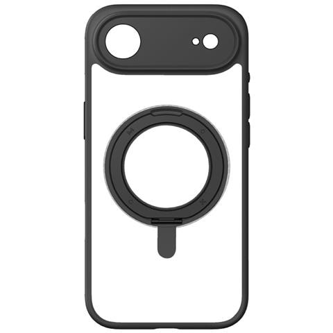 Cover per iPhone Air - TPU+PC, Nero, Con Soporte - Foto 2