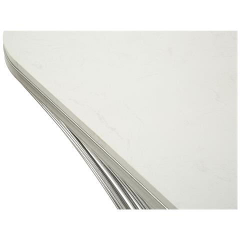 Console Stripe Argento In Ferro E Marmo 120x35x79 Cm - Foto 2