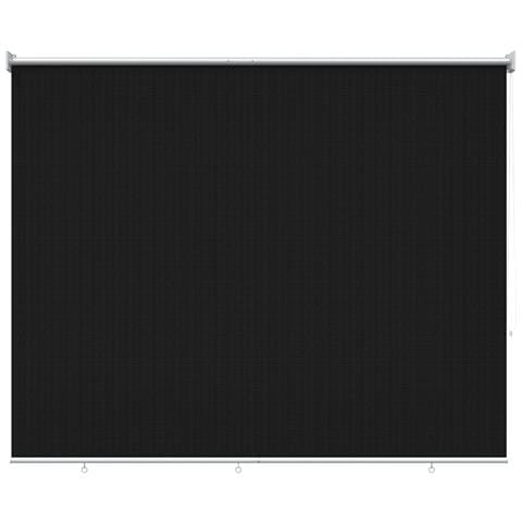 Tenda a Rullo Esterno Blocco UV 90% Nero 200 x 140 cm HDPE - Foto 1