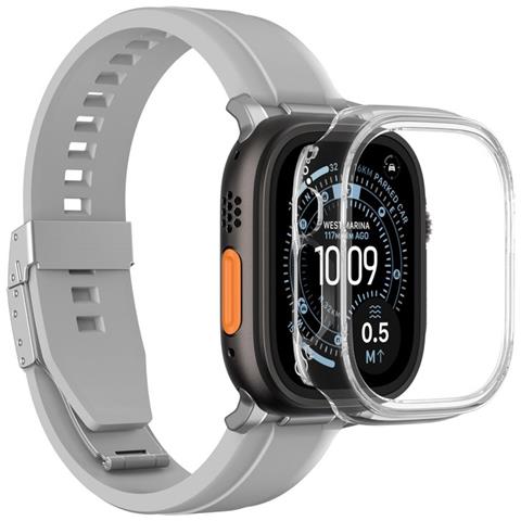 Custodia Apple Watch Ultra 3 49 Mm Trasparente Amazingthing - Per Una Protezione Affidabile Ogni Giorno. - Foto 5