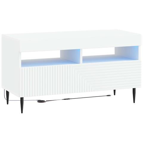 Mobile TV LED Bianco Legno ingegnerizzato - Foto 1