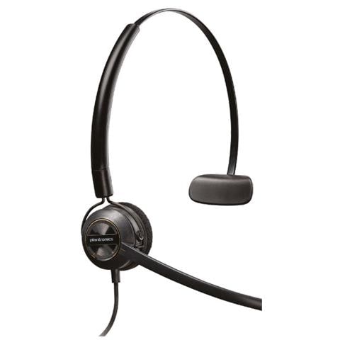 Cuffia Monoaurale Convertibile con Microfono Nero Filo 10 - 15000 Hz 88828-02 - Foto 1