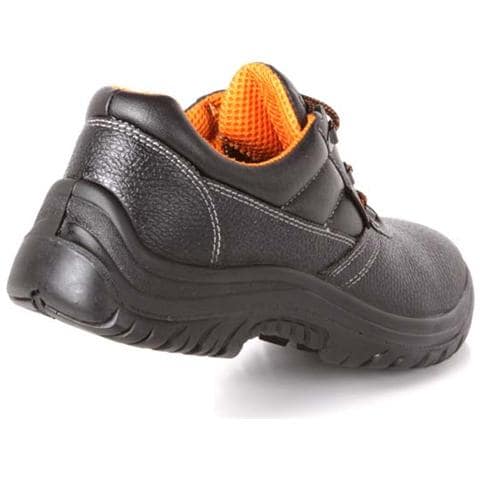 Scarpe da Lavoro in Pelle Nera con Lamina Antiperforazione 7241b N 38 - Foto 4