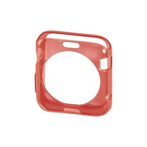1x2 protezione Crystal Apple Watch 38mm trans / rosso - Foto 2