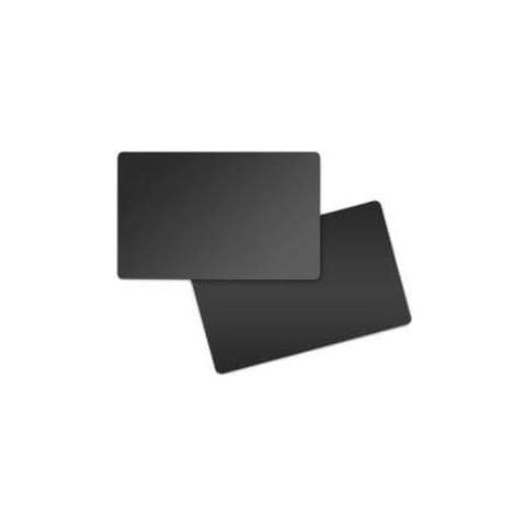 Card Food Safe Pvc 30 Mil 500 Box Black / Black Matte - Foto 1