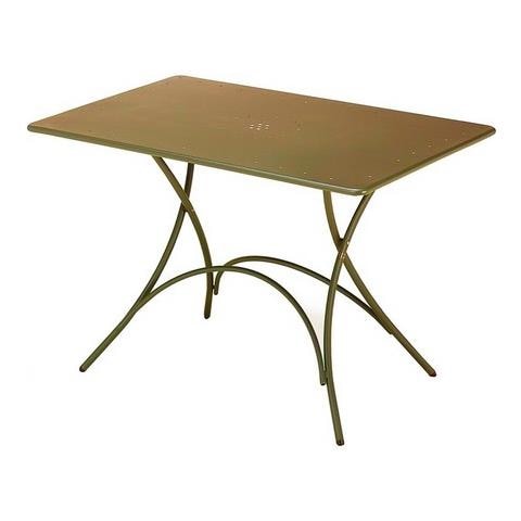 Tavolo Pieghevole Pigalle Cm. 118 X 76 Colore Ferro Antico Cod 22 - Foto 1