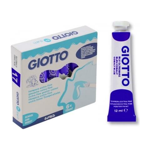 Tempera Giotto Tubo4 Blu Oltremare Cf6 - Foto 2