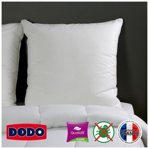 11012860 grande Lusso Quallofil Allerban Cuscino Cotone Bianco 60 x 60 cm - Foto 1