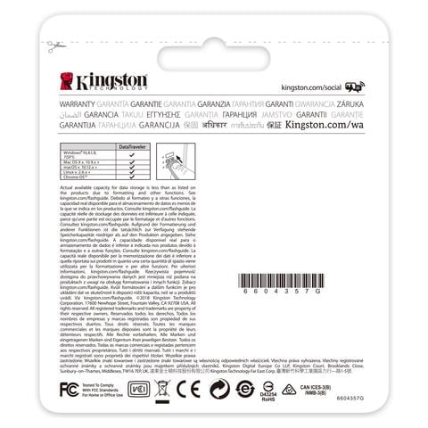 Chiavetta USB 16GB DataTraveler 104 Interfaccia USB 2.0 Colore Nero - Foto 5