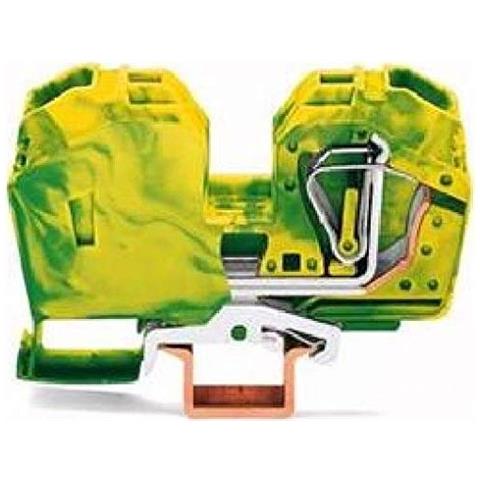 Morsetto Per Conduttore Di Terra Per 2 Conduttori, Con Piastra Terminale Integrata, 285-637 - Foto 2