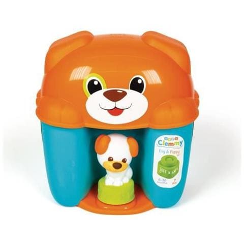 Soft Clemmy-dog & Puppy, Mattoncini Morbidi, Multicolore, 17294 - Foto 2