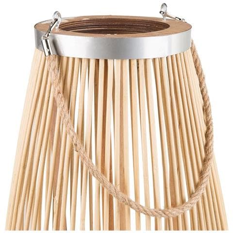 Lanterna In Legno Chiaro 84 Cm Tahiti - Foto 7